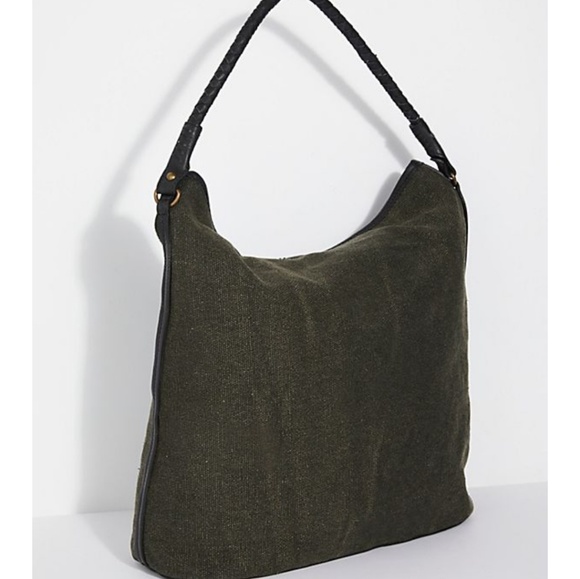 Free People Canvas Bucket Bag - Picture 5 of 8